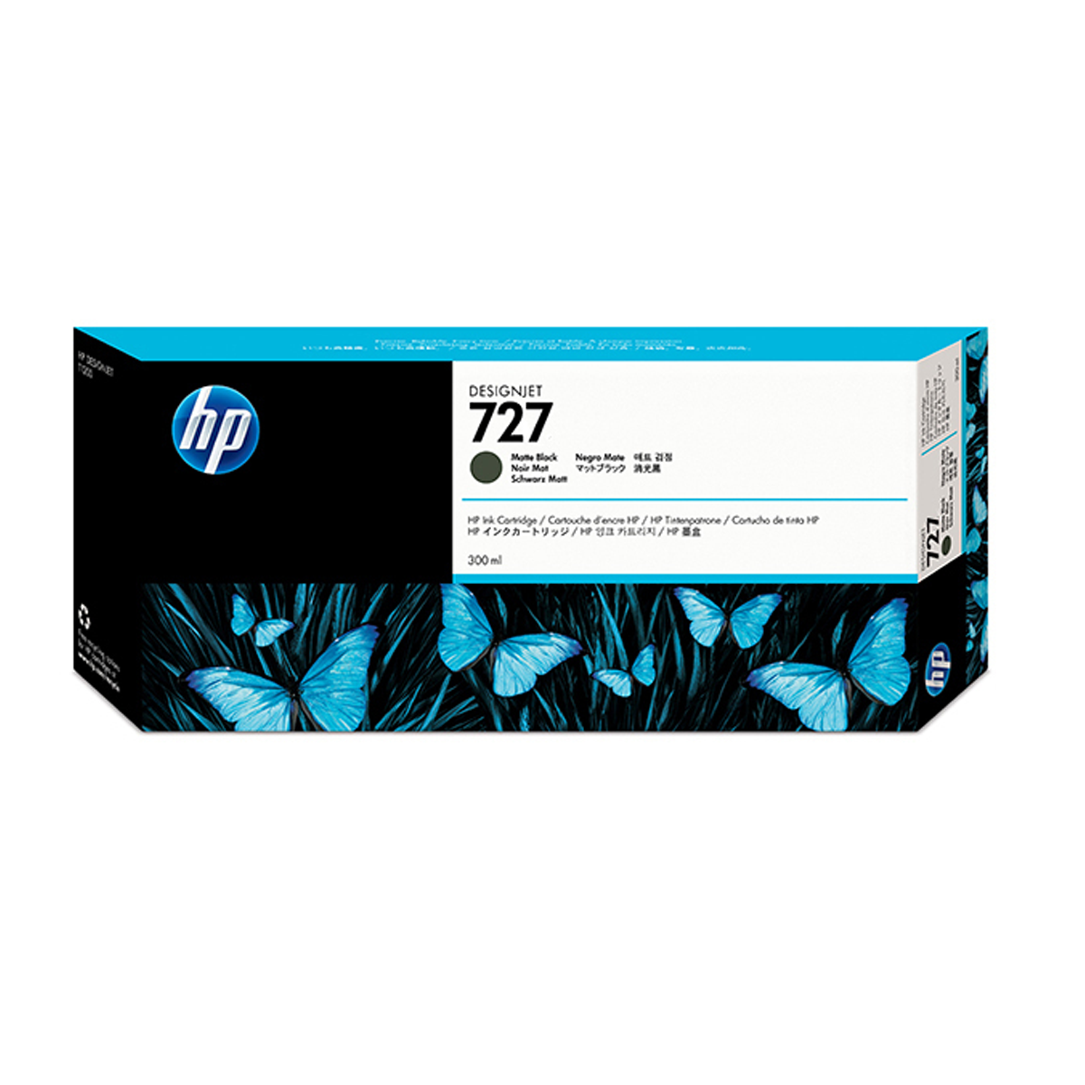 HP 727 300-ml Photo Black DesignJet Ink Cartridge