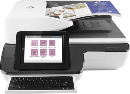 HP Scanjet Flow N9120 fn2 Document Flatbed Scanner Single Function Networked Flatbed Scanner SJ N9120 L2683B