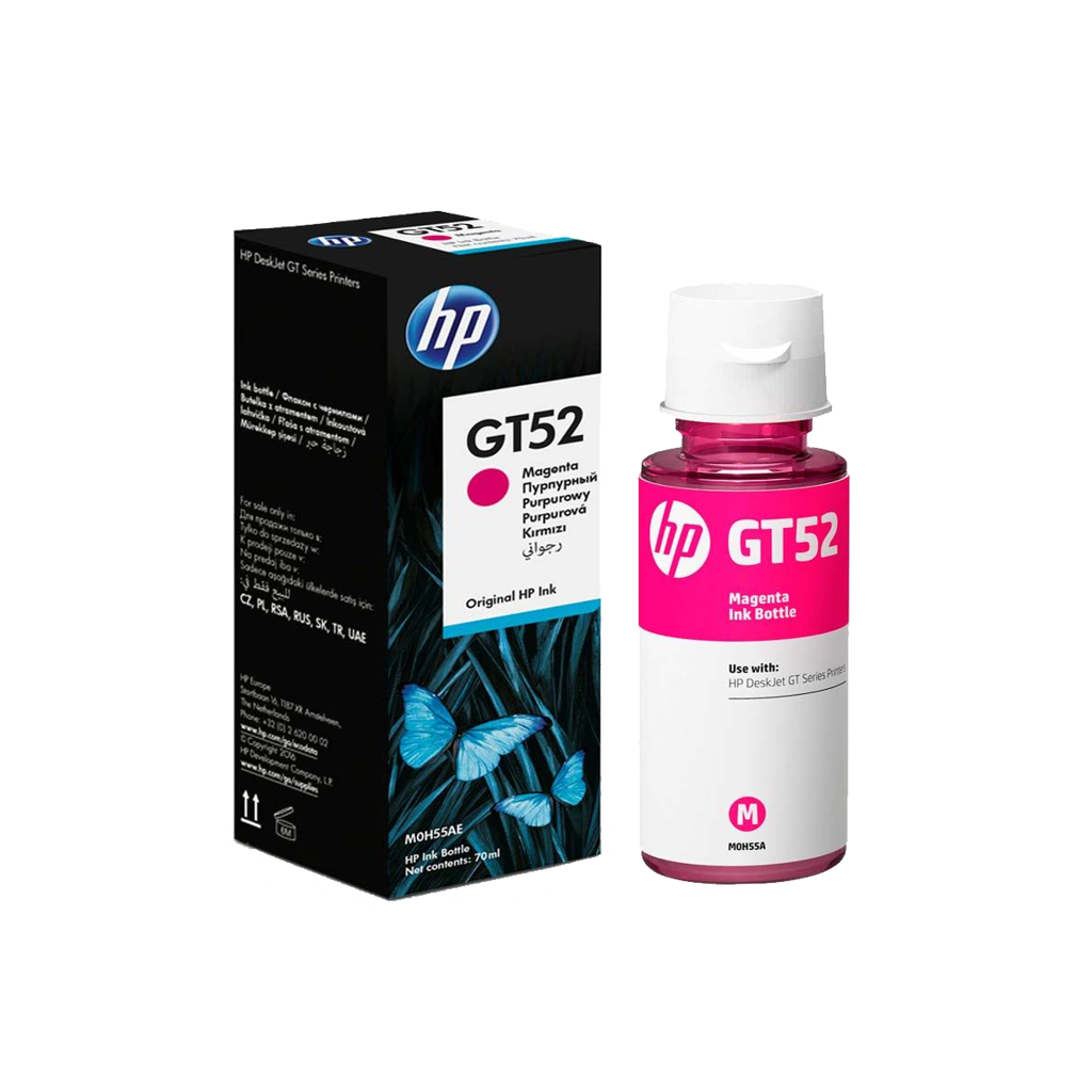 HP GT52 Magenta Original Ink Bottle