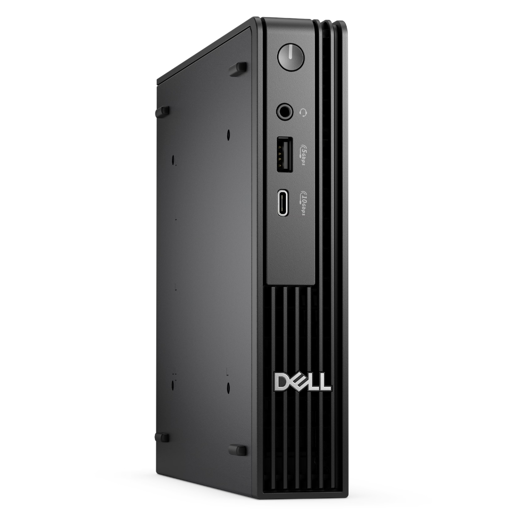 DELL Pro Slim QCS1250 Intel Ultra 5 235T (13 TOPS NPU, 14 cores, up to 5.0GHz); 8GB (1x8GB) DDR5 512GB PCIe NVMe Dell Optical Mouse-MS116 Dell Multimedia Keyboard-KB216;  Windows 11 Pro ;  3Y ProSupport and Next Business Day Onsite Service