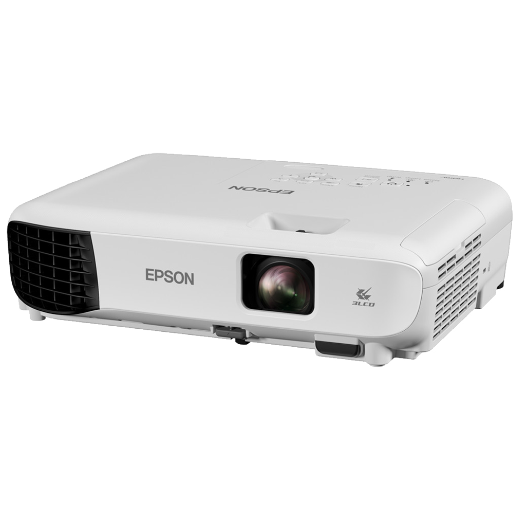 EB-E10  XGA 3600 Lumens, 1024 X768, 4:3 Entrée VGA, Entrée HDMI, USB 2.0 type B, 24 mois de garanties,  sacoche en option 2,5 Kg ,lampe 6000 h ,12.000 h (en mode économique)