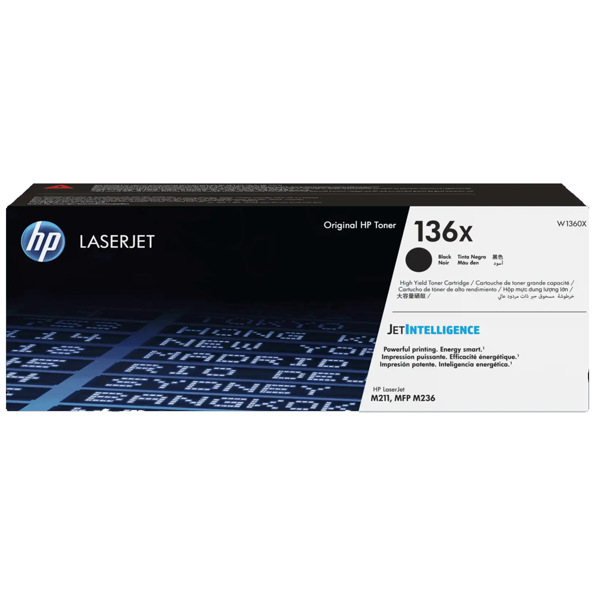 HP 136X Black Original LaserJet Toner Cartridge 2600 Pages