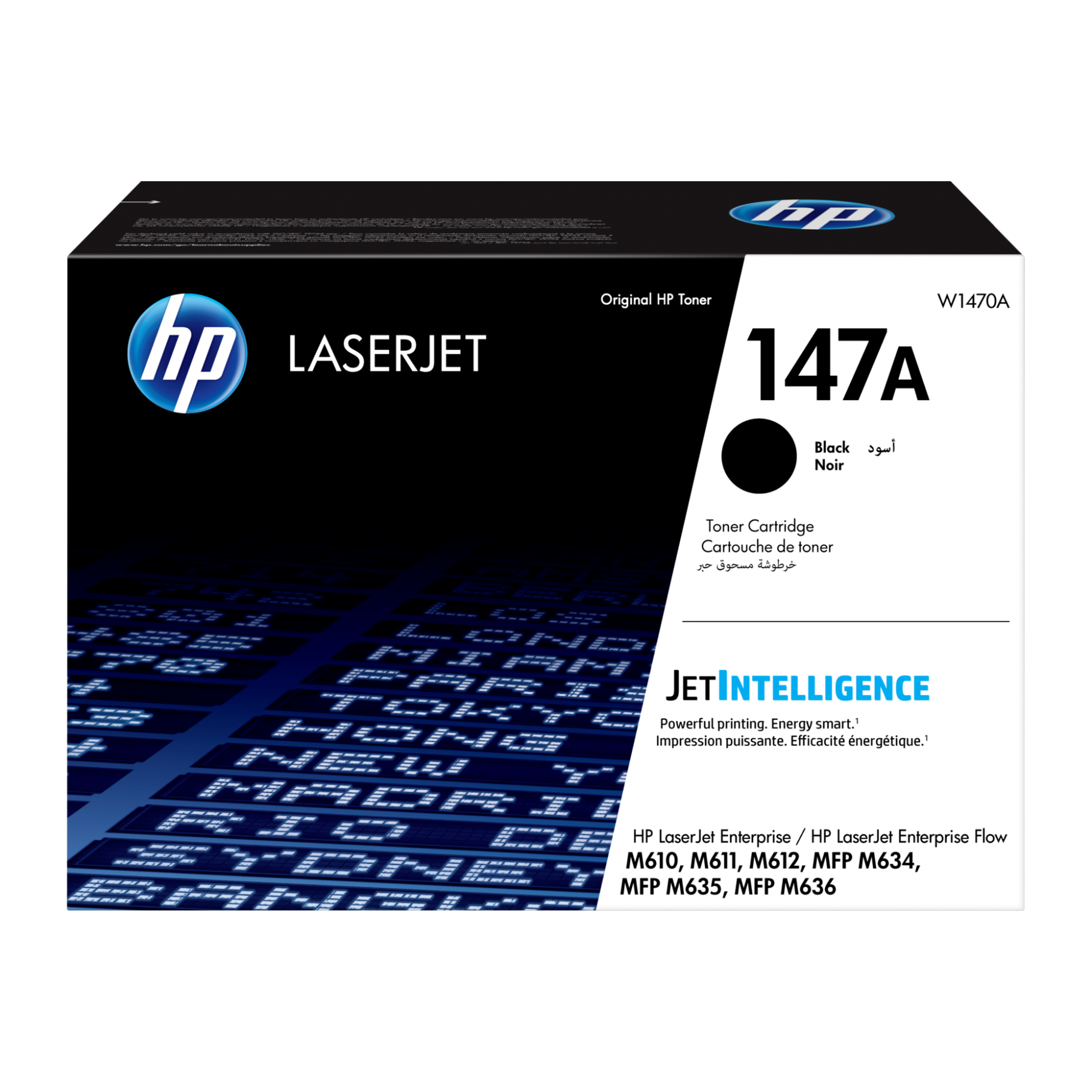 HP 147A Black LaserJet Toner Cartridge 10 500 Pages