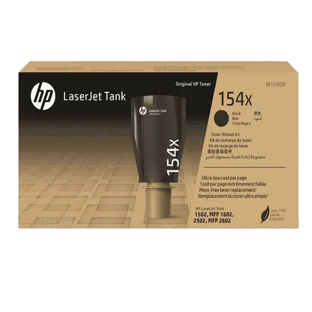 HP 154X High Yield Black Original LaserJet Tank Toner Reload Kit