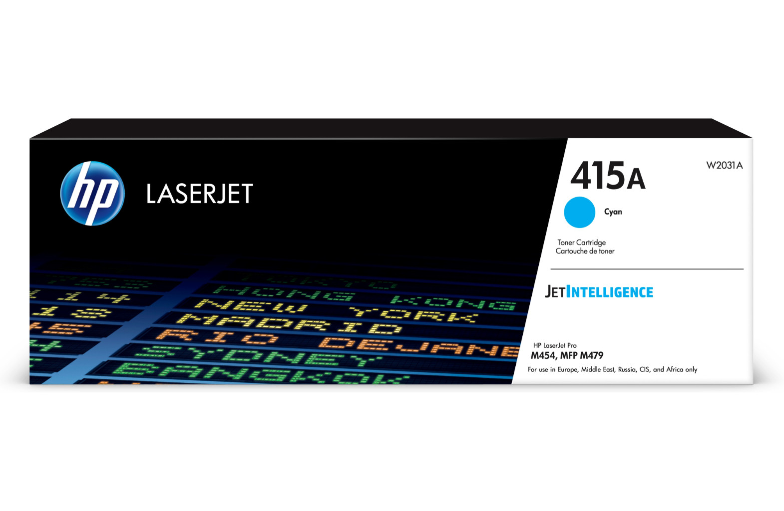 HP 415A Cyan Original LaserJet Toner Cartridge 2100 Pages