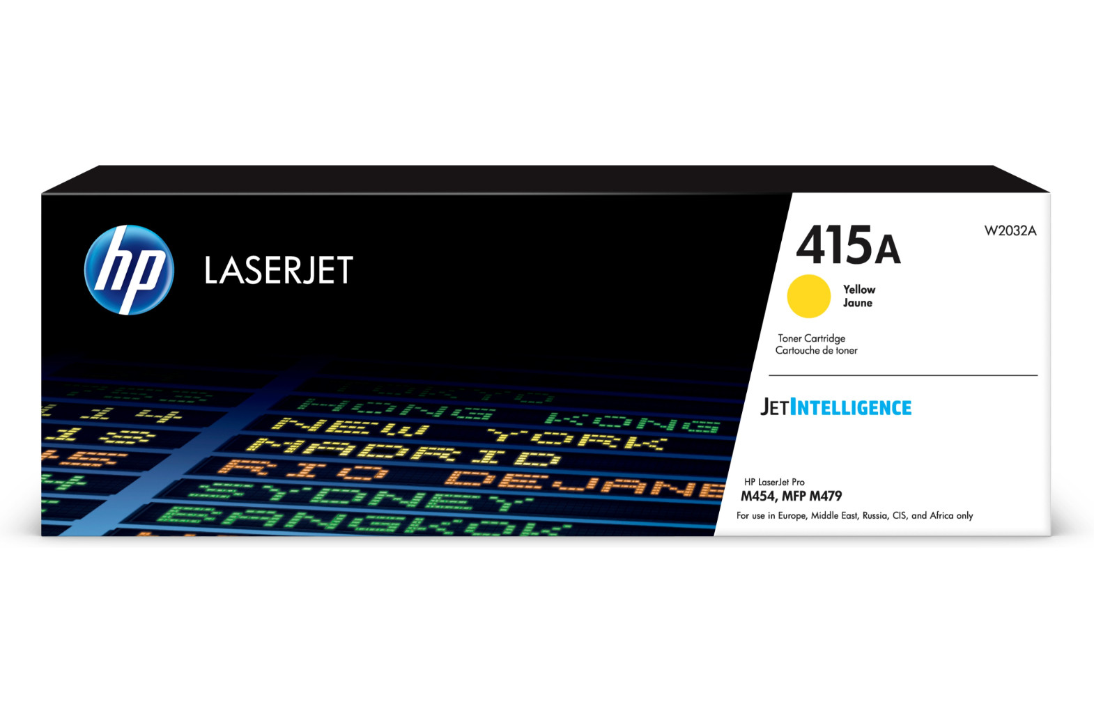 HP 415A Yellow  Original LaserJet Toner Cartridge 2100 Pages