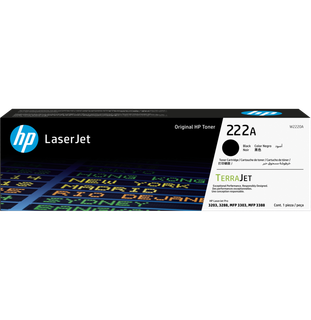 HP 222A Black Original LaserJ Toner 1300 Pages for CLJ Pro 3203dw CLJ Pro MFP 3303fdn 3303fdw 3M