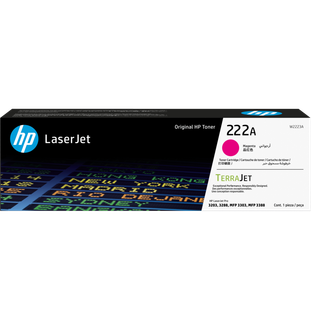 HP 222A Magenta Original LaserJ Toner 1200 Pages for CLJ Pro 3203dw CLJ Pro MFP 3303fdn 3303fdw 3M